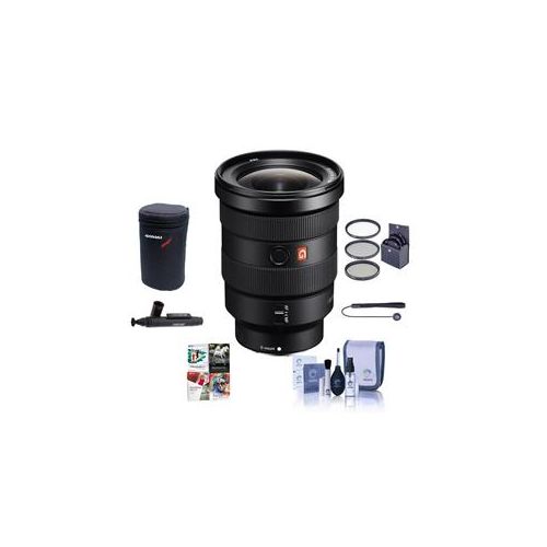  Adorama Sony FE 16-35mm f/2.8 GM (G Master) E-Mount Lens W/Free PC Acc Bundle SEL1635GM A