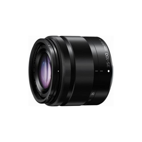  Adorama Panasonic Lumix G Vario 35-100mm f/4.0-5.6 OIS Micro 4/3 Lens, Black H-FS35100K