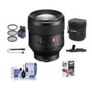 Adorama Sony FE 85mm F1.4 GM E-Mount Lens W/Free Accessory Bundle SEL85F14GM A