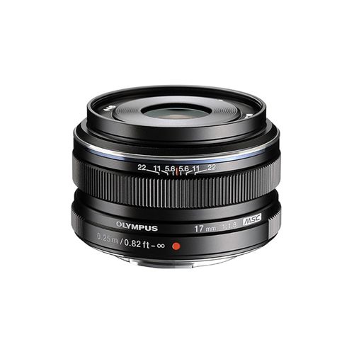  Adorama Olympus M. Zuiko Digital 17mm f/1.8 Lens, Black, for Micro 4/3 V311050BU000