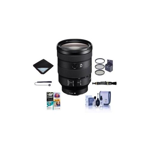  Adorama Sony FE 24-105mm f/4 G OSS E-Mount Lens With Free PC Accessory Bundle SEL24105G/2 A