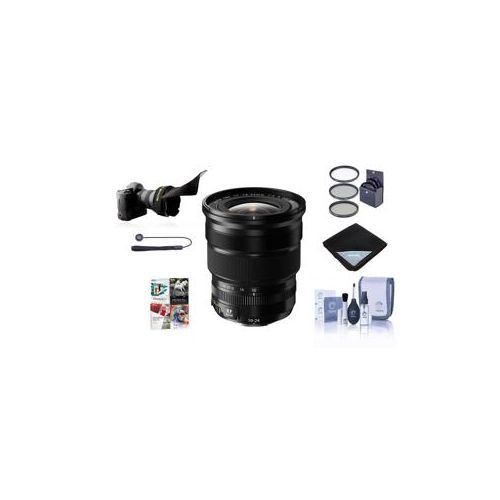  Adorama Fujifilm XF 10-24mm (15-36mm) F4.0 OIS Lens, Black with Free Accessory Bundle 16412189 NK