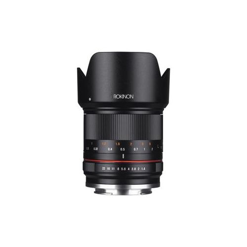  Adorama Rokinon 21mm f/1.4 Manual Focus Lens f/Sony E Mount Nex Series Cameras - Black RK21M-E