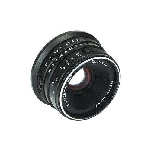  Adorama 7artisans Photoelectric 25mm f/1.8 Lens for Micro Four Thirds Mount - Black A104B