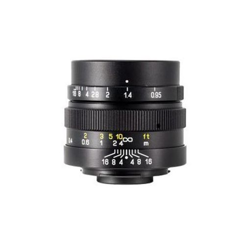  Adorama Mitakon Zhongyi Speedmaster 25mm f/0.95 Lens for Micro Four Thirds, Black MTK25MF095BK