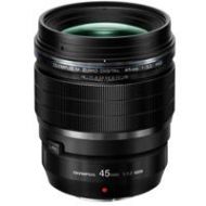 Adorama Olympus M. Zuiko ED Digital 45mm f/1.2 Pro Lens, Black, for Micro 4/3 V311090BU000