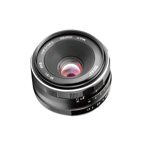  Meike 25mm f/1.8 Lens for Canon EF-M, Black 20770004 - Adorama