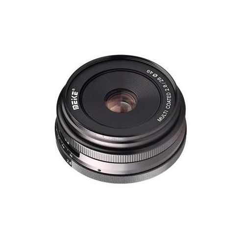  Meike 28mm f/2.8 Lens for Fujifilm X, Black 19610003 - Adorama