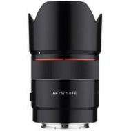 Adorama Samyang 75mm F1.8 AF Compact Full Frame Lens for Sony E SYIO75AF-E