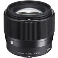 Adorama Sigma 56mm f/1.4 DC DN Contemporary Lens for Micro Four Thirds 351963