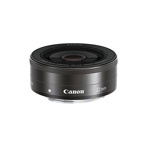  Canon EF-M 22mm f/2 STM Lens - Black 5985B002 - Adorama