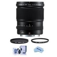 Adorama Fujifilm GF 23mm f/4 R LM WR Lens with Filter Kit 600018567 F