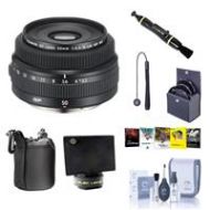 Adorama Fujifilm FUJINON GF 50mm F/3.5 R LM WR Lens for GFX Medium Format W/Free ACC KIT 600021097 A