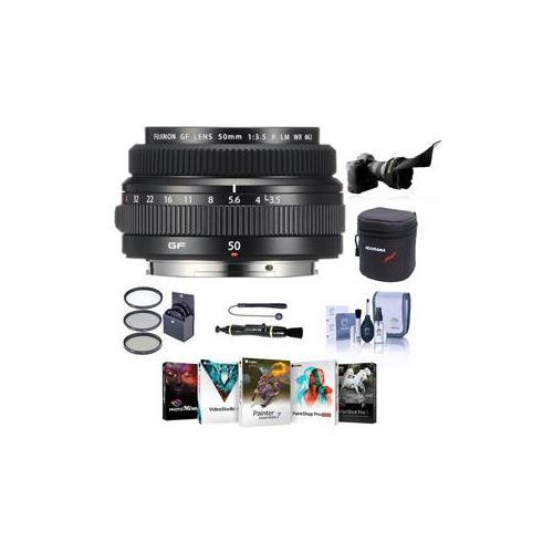  Adorama Fujifilm FUJINON GF 50mm F/3.5 R LM WR Lens for GFX Medium Format W/Free ACC KIT 600021097 A