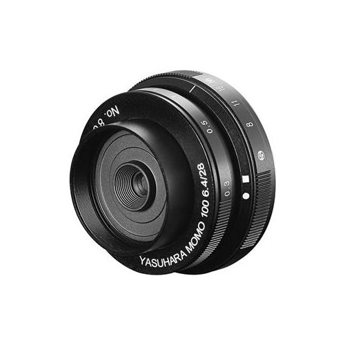  Adorama Yasuhara Momo 100 28mm f/6.4 Soft Focus Lens for Micro 4/3 Cameras, Manual Focus YAMO-MO100M