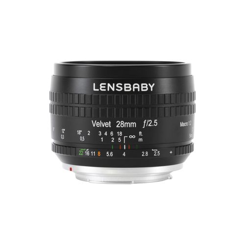  Lensbaby Velvet 28, 28mm f/2.5 Lens for Sony E LBV28X - Adorama