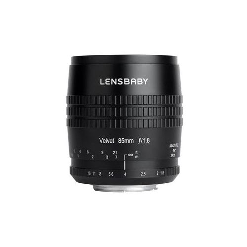  Lensbaby Velvet 85, 85mm f/1.8 Lens for Nikon F LBV85N - Adorama