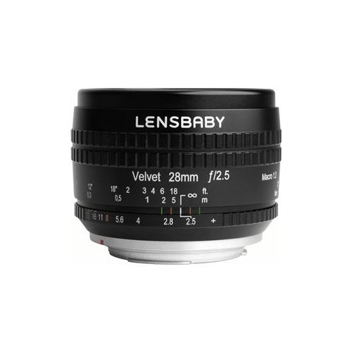  Lensbaby Velvet 28 28mm f/2.5 Lens for Canon EF LBV28C - Adorama