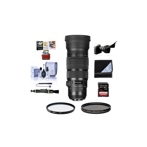  Adorama Sigma 120mm-300mm f2.8 DG OS APO HSM Lens f/Canon EOS W/Free Mac Accessoery Kit 137101 AM