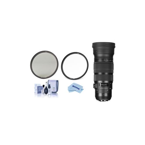  Adorama Sigma 120mm-300mm f2.8 DG OS APO HSM Lens f/Nikon W/Haida 105m CPL/MC Filter 137306 F