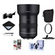 Adorama Rokinon SP 50mm F1.2, Manual Focus Lens for Canon EOS With Free Accessory Bundle SP50M-C A