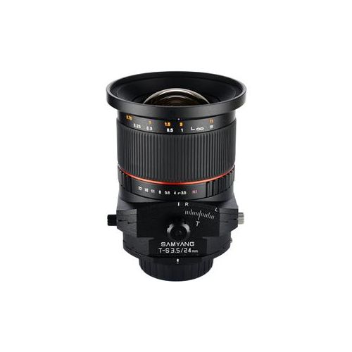  Adorama Samyang 24mm f/3.5 ED AS UMC Tilt-Shift Lens for Nikon SYTS24-N