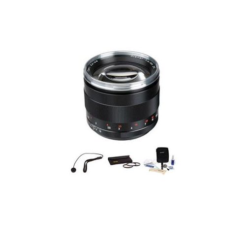  Adorama Zeiss 85mm f1.4 Planar T* ZE Lens for Canon EOS #1677838 -BUNDLE- ZI8514PTZEK