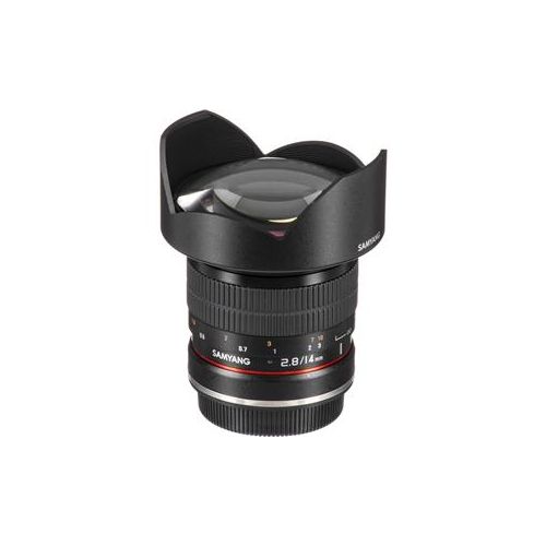  Adorama Samyang 14mm f/2.8 ED AS IF UMC Lens with AE Chip for Canon EF-Mount Camera SYAE14M-C