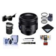 Adorama Sony 50mm F1.4 ZA Planar T*Zeiss A-Mount Lens W/Free Accessory Bundle SAL50F14Z AM