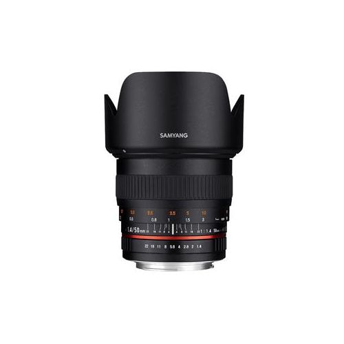  Samyang 50mm F1.4 Lens for Pentax K Mount SY50M-P - Adorama