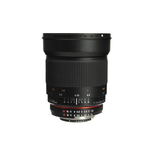  Adorama Samyang 24mm f/1.4 ED AS UMC Lens for Olympus Four-Thirds System SY24M-O