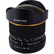 Adorama Samyang 8mm f/3.5 Fisheye Lens for f/Four Thirds System SY8M-O