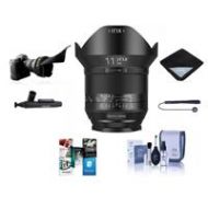 Adorama IRIX 11mm f/4.0 Blackstone Lens f/Nikon DSLRs W/Free Accessory Bundle IL-11BS-NF A