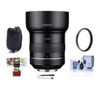 Adorama Rokinon SP 85mm F1.2 High Speed Lens for Canon EF Mnt W/Free Mac Accesory Bundle SP85M-C M