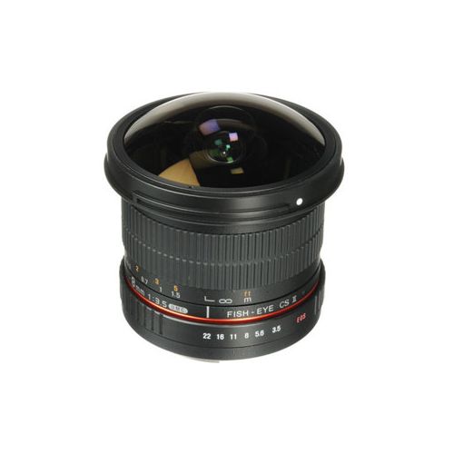  Adorama Samyang 8mm f/3.5 HD Fisheye Lens for Sony Alpha DSLRs SYHD8M-S