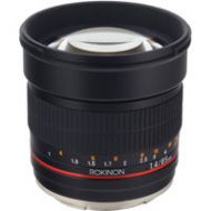 Adorama Rokinon 85mm f/1.4 AS IF UMC Lens for Canon EF with AE Chip AE85M-C