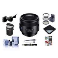 Adorama Sony Panar T* 50mm F1.4 ZA SSM A-Mount Lens w/Free Accessory Bundle SAL50F14Z NK