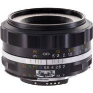 Adorama Voigtlander Ultron 40mm f2 SL-II S Lens for Nikon - Black Rim BA229I