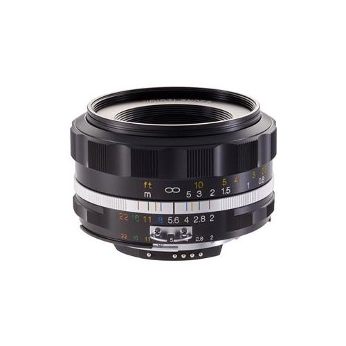  Adorama Voigtlander Ultron 40mm f2 SL-II S Lens for Nikon - Black Rim BA229I