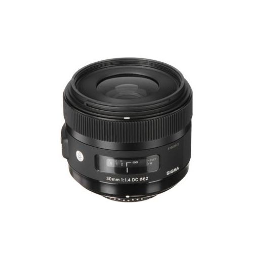  Adorama Sigma 30mm f/1.4 DC HSM ART Lens for Nikon DSLR Cameras, USA Warranty 301-306