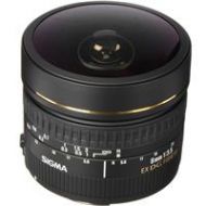 Adorama Sigma 8mm f/3.5 EX DG Circular Fisheye Lens f/Canon, USA 485101