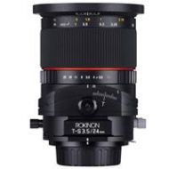 Adorama Rokinon 24mm f/3.5 Tilt Shift, Manual Focus Lens for Nikon TSL24M-N