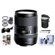 Adorama Tamron 16-300mm f/3.5-6.3 Di II VC PZD MACRO Zoom Lens for EOS w/Accessories AFB016C-700 A