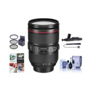 Adorama Canon EF 24-105mm f/4L IS II USM Lens with Free Basic Accessory Bundle (PC) 1380C002 A