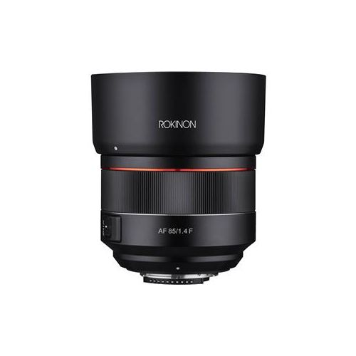  Adorama Rokinon 85mm f/1.4 Auto Focus Lens for Nikon DSLR Cameras IO85AF-N