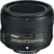 Adorama Nikon 50mm f/1.8G AF-S NIKKOR Lens - Refurbished by Nikon USA 2199B