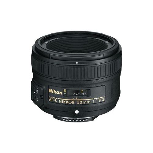  Adorama Nikon 50mm f/1.8G AF-S NIKKOR Lens - Refurbished by Nikon USA 2199B