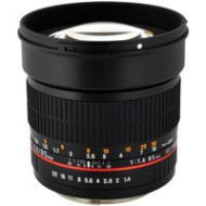 Adorama Rokinon 85mm f/1.4 Aspherical Lens for Nikon DSLR with Focus Confirm Chip 85MAF-N