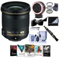 Adorama Nikon 24mm f/1.8G AF-S ED NIKKOR Lens USA Warranty with Premium Accessory Bundle 20057 BB