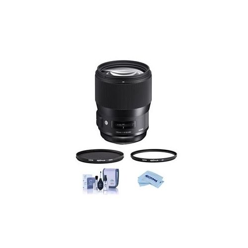  Adorama Sigma 135mm f/1.8 DG HSM IF ART Lens for Sigma DSLR Camera W/Hoya Filter Kit 240956 F